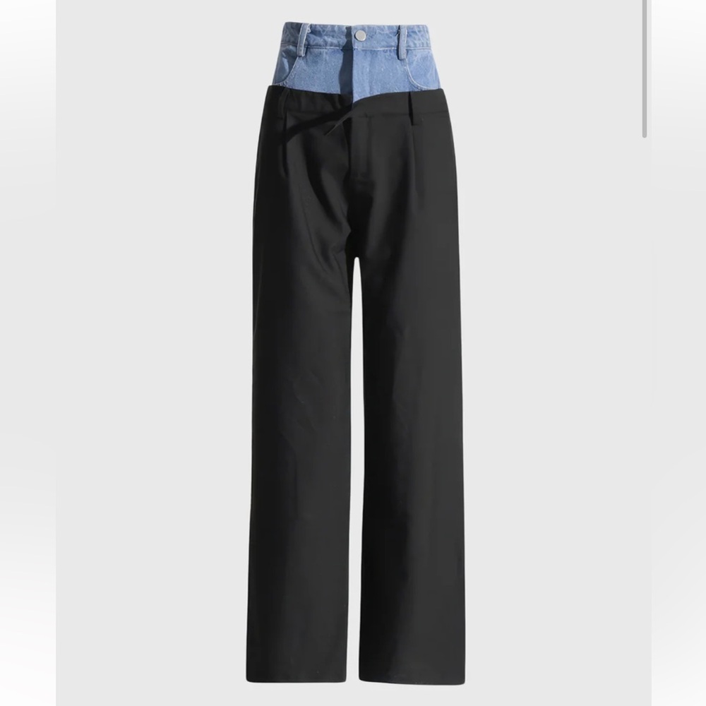 Double waist trouser